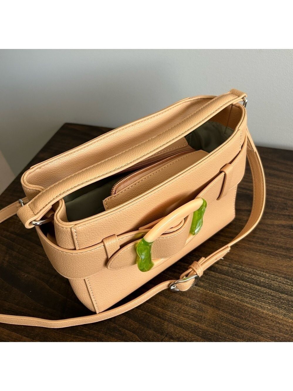 Colab Woodland ‘Ridley’ Crossbody Bag. - Picture 5 of 11